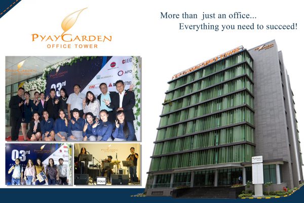 Third Year Anniversary of Pyay Garden Office Tower(21.9.2018)