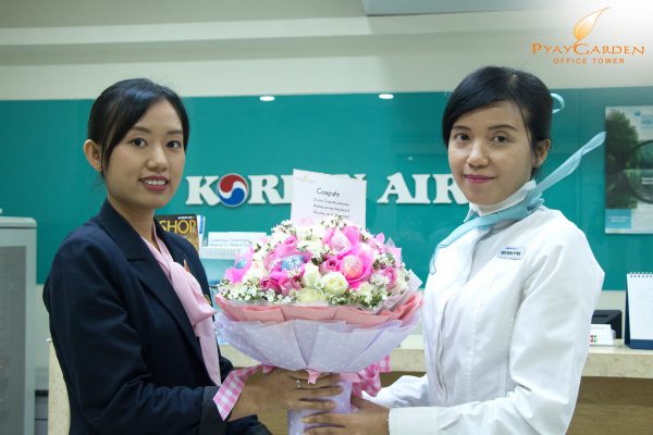 Anniversary of Korean Air (Pyay Garden Office Tower)