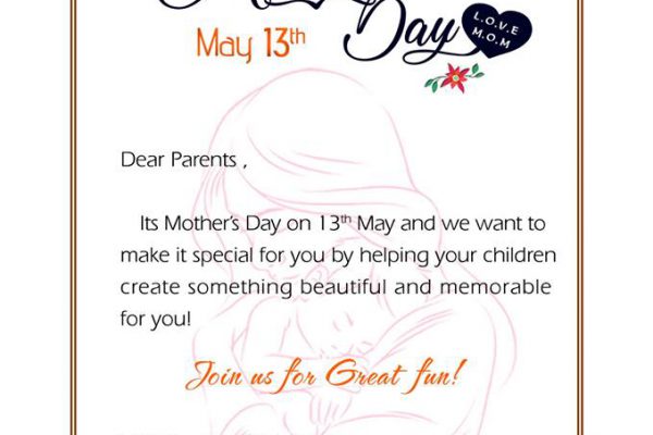 Mothers' Day (13.5.2018)