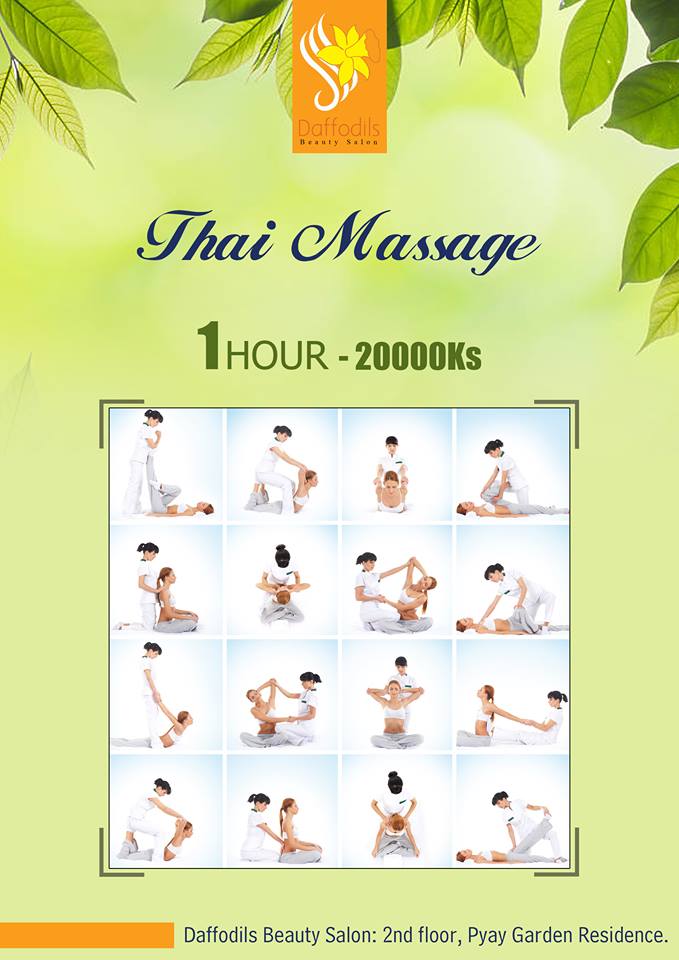 Thai Massage at Daffodils Salon (19.3.2018)
